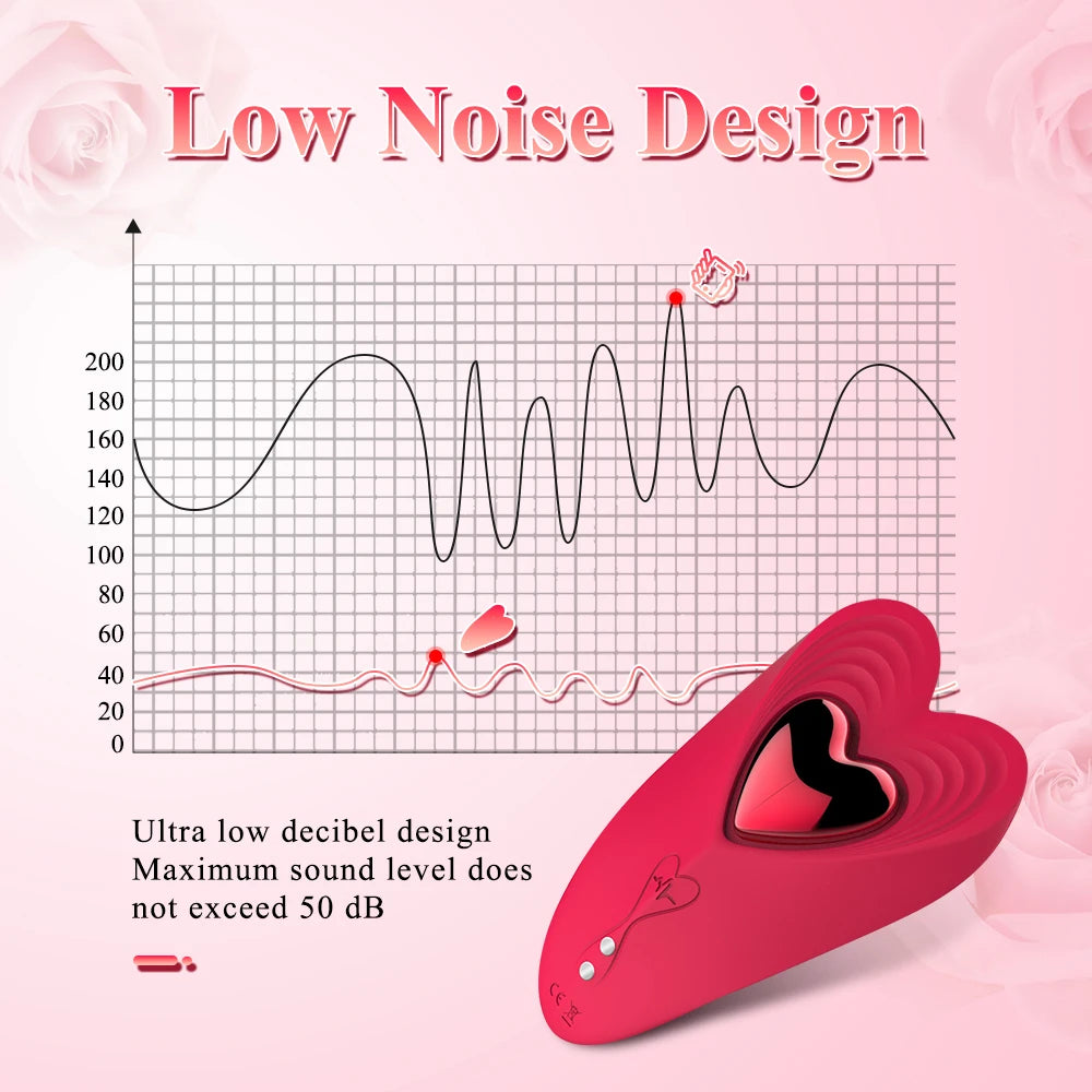 β€οΈ Heartbeat Hidden Pleasure Wearable Panty Vibrator β€οΈ