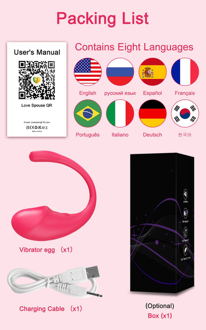 ✨ Smart G-Spot Vibrator – The Couples Ultimate Pleasure Experience 💕