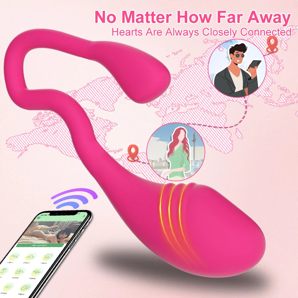 ✨ Smart Bluetooth G-Spot Adventure: Long Distance Play, Anywhere! 🌎💖