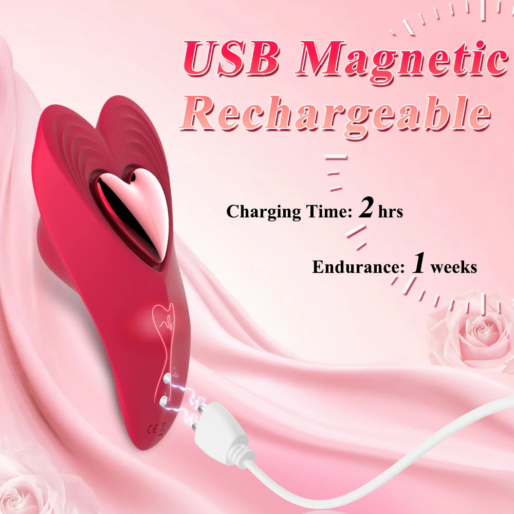 ❤️ Heartbeat Hidden Pleasure Wearable Panty Vibrator ❤️