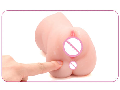 3-in-1 Discreet Male Stimulation Toy | Multipurpose Silicone Pleasure Device