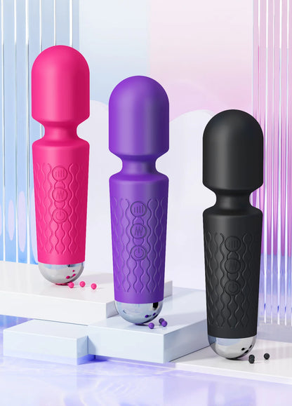 Ultimate Magic Wand: Powerful G-Spot & Clitoral Vibrator – 20 Modes & 8 Intensities