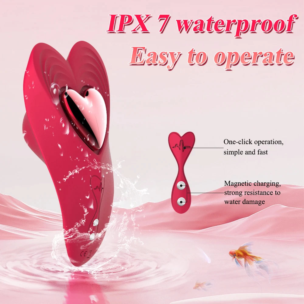 ❤️ Heartbeat Hidden Pleasure Wearable Panty Vibrator ❤️