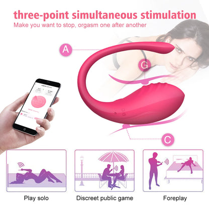 ✨ Smart G-Spot Vibrator – The Couples Ultimate Pleasure Experience 💕