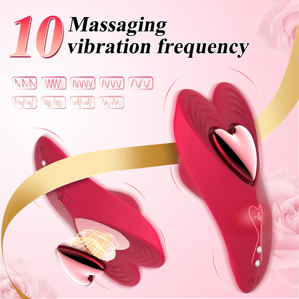 ❤️ Heartbeat Hidden Pleasure Wearable Panty Vibrator ❤️