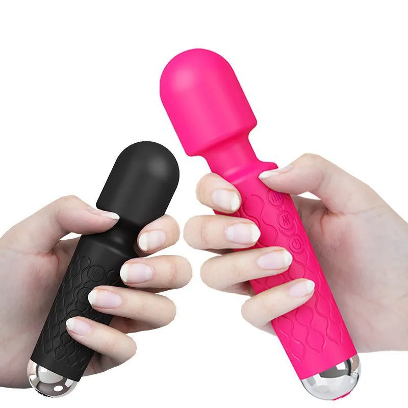 Ultimate Magic Wand: Powerful G-Spot & Clitoral Vibrator – 20 Modes & 8 Intensities